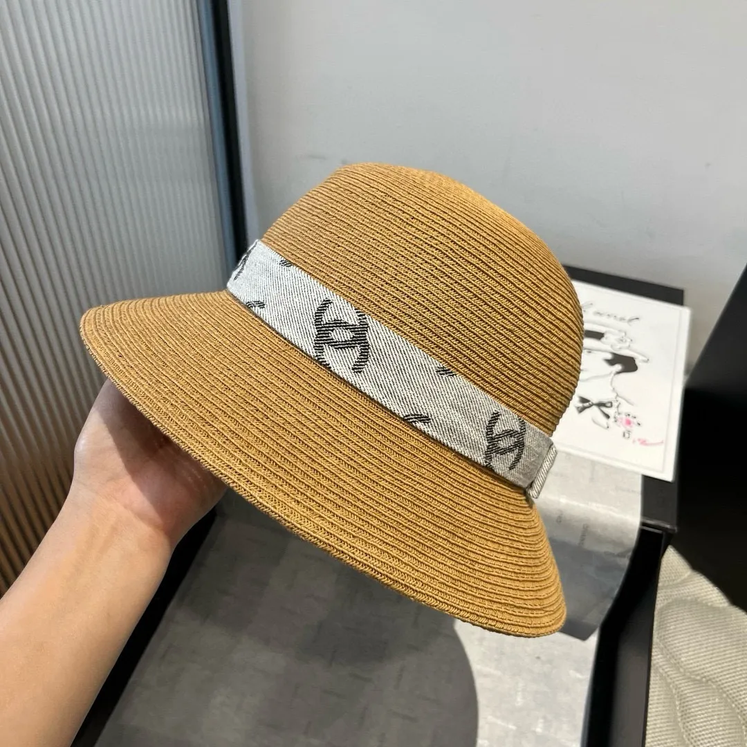 💰120¥ Chanel straw hat, advanced customization, head circumference 57cm.