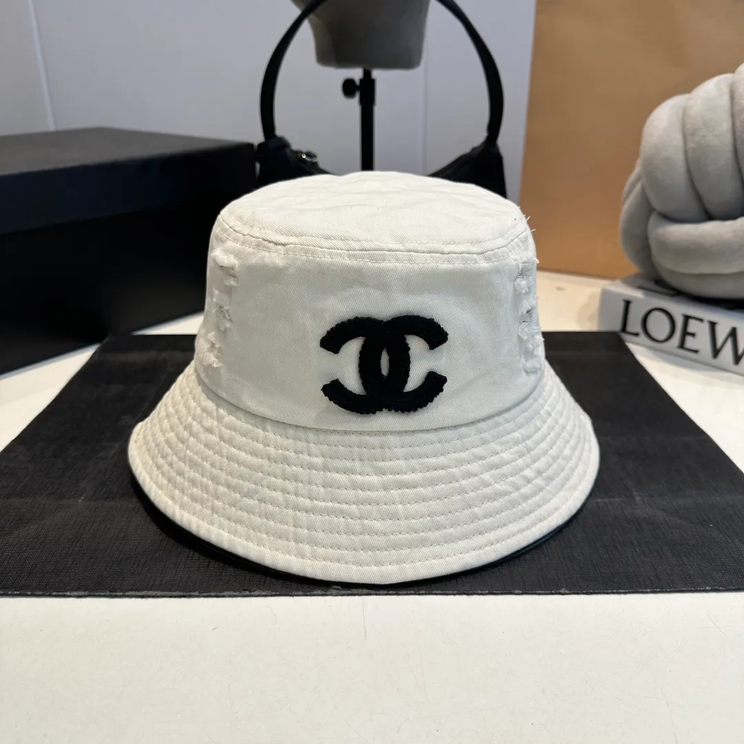 P60 Chanel new bucket hat, Xiaoxiang is classic and simple, fashionable and casual design, suitable for all seasons, a fisherman hat that coexists with laziness and sophistication