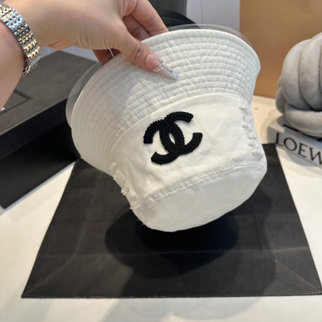 P60 Chanel new bucket hat, Xiaoxiang is classic and simple, fashionable and casual design, suitable for all seasons, a fisherman hat that coexists with laziness and sophistication