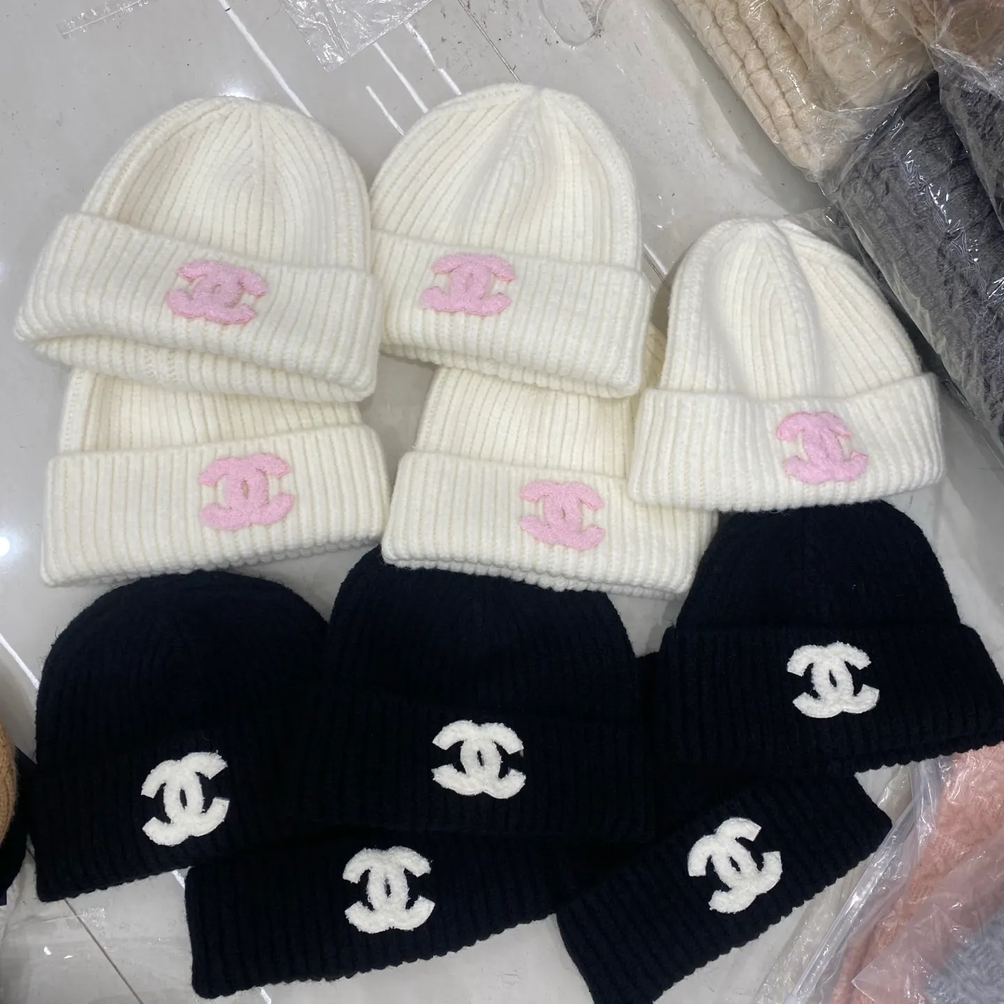 Chanel Chanel knitted hat
