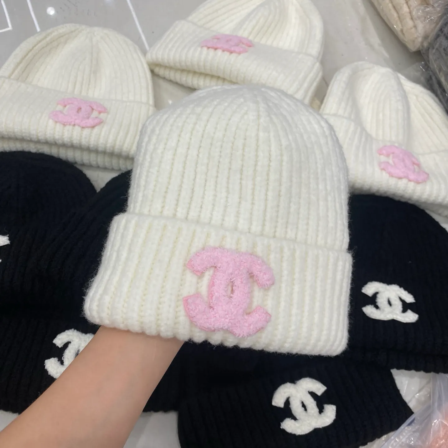 Chanel Chanel knitted hat