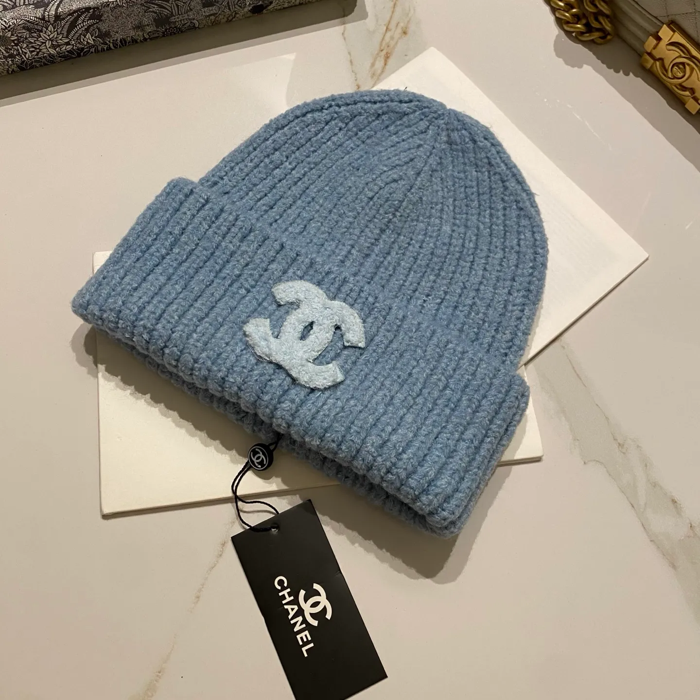 Chanel Chanel knitted hat