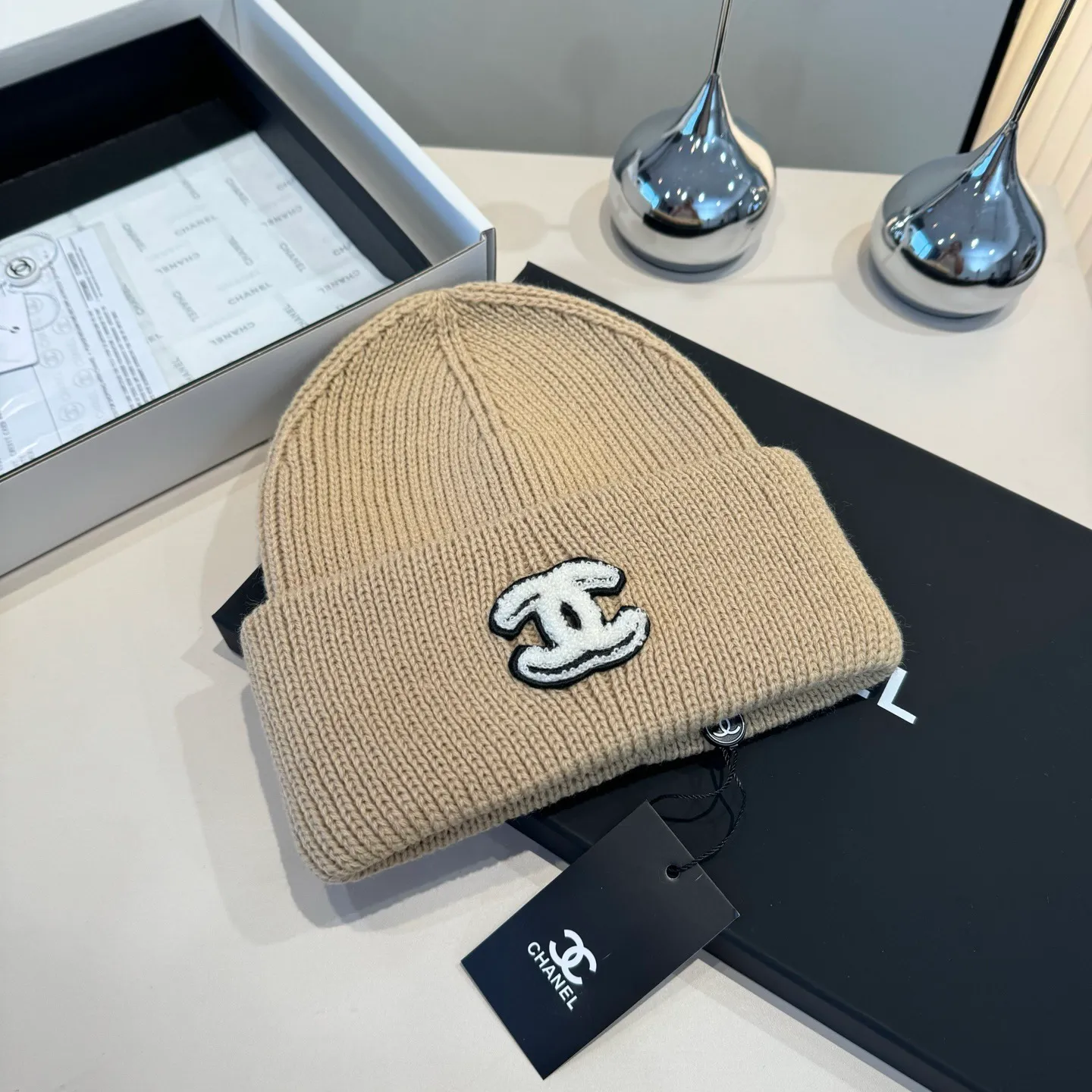 💰80¥ Chanel knitted beanie