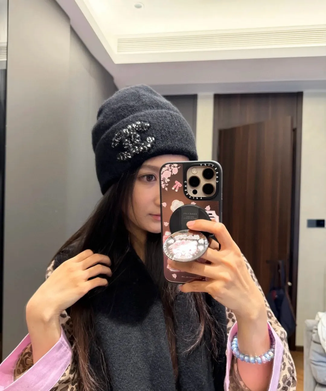 💰64¥ Chanel knitted beanie