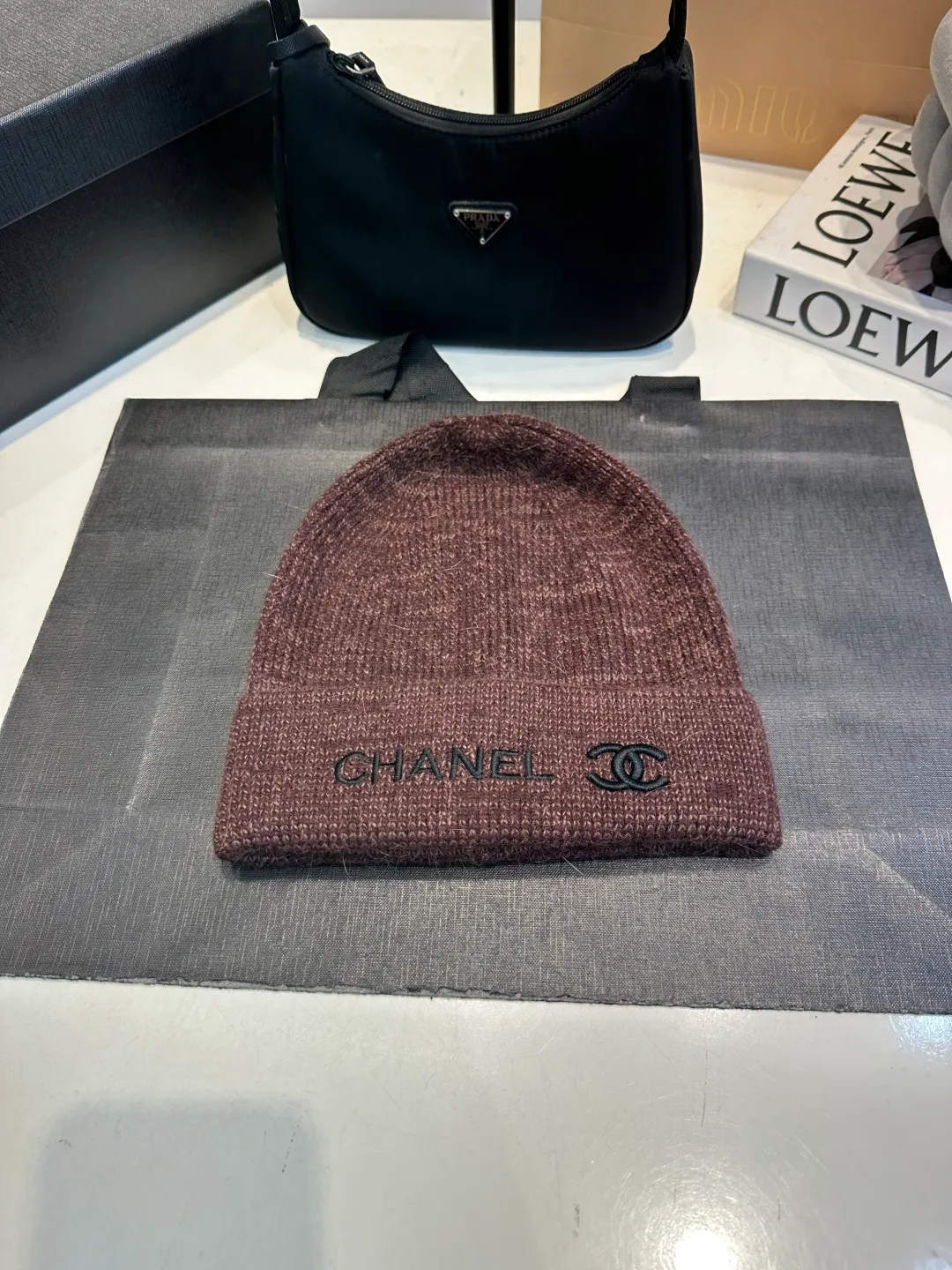 P50 Chanel CHANEL new wool hat, Xiaoxiang is classic and simple, fashionable and casual design, popular new product