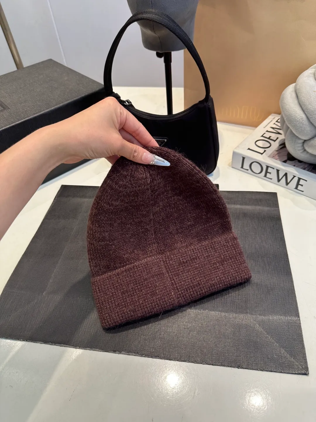 P50 Chanel CHANEL new wool hat, Xiaoxiang is classic and simple, fashionable and casual design, popular new product