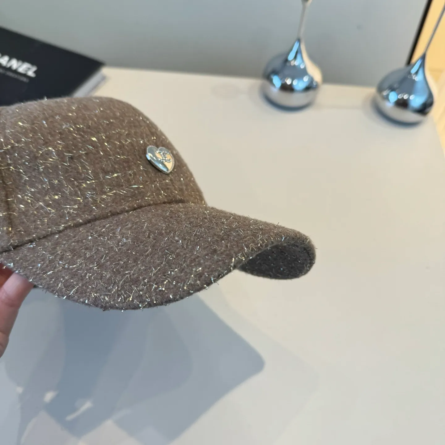 💰70¥ Chanel peaked cap, head circumference 57cm