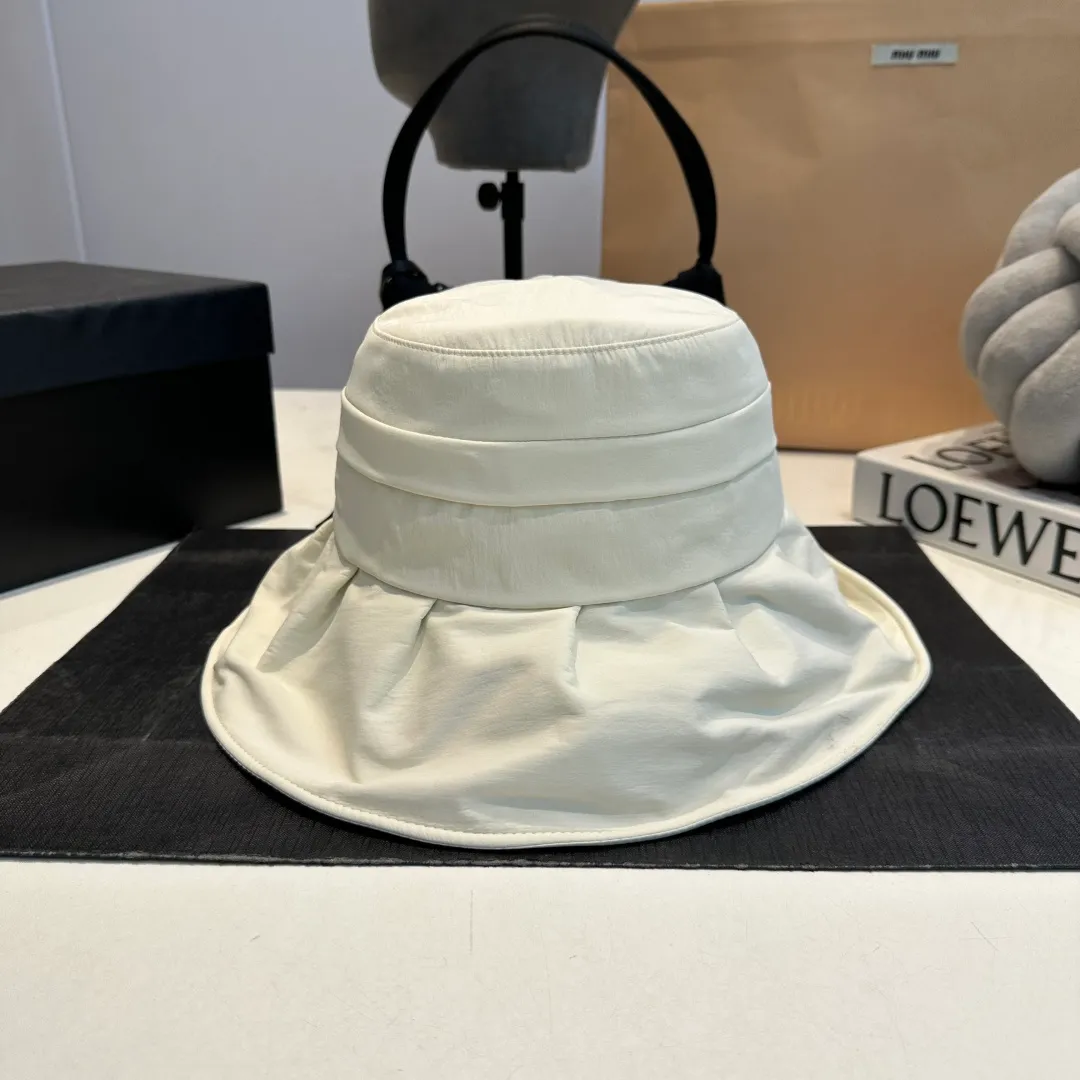 P70 Chanel bow bucket hat, ladylike style, head circumference 57cm