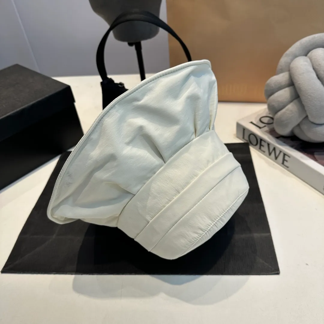 P70 Chanel bow bucket hat, ladylike style, head circumference 57cm