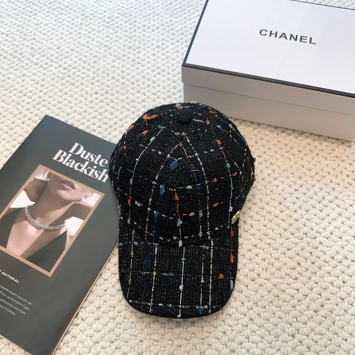 P50 CHANEL Chanel new autumn and winter baseball cap, simple and elegant👈🏻👍casual and fashionable👩trendy and stylish👍Versatile style!