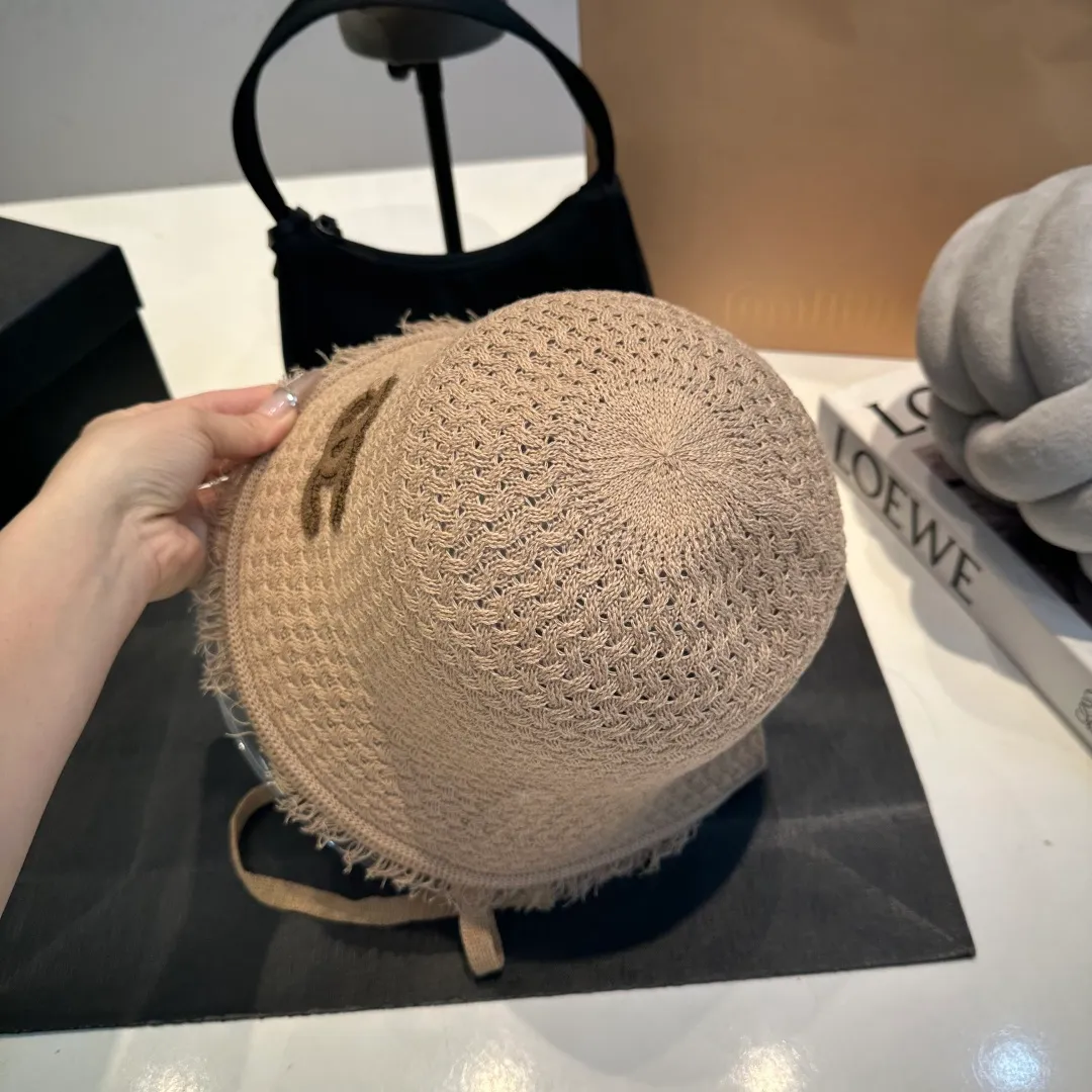 P60 Chanel sunshade bucket hat, foldable, head circumference 57cm