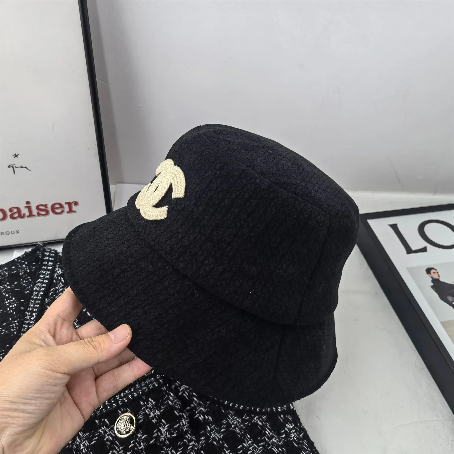 Special 🉐70💛 Comes with dust bag [CHANEL Chanel] 2022 autumn and winter new pattern fisherman hat, small fragrance style big brand is out on the street, a must-have in autumn and winter