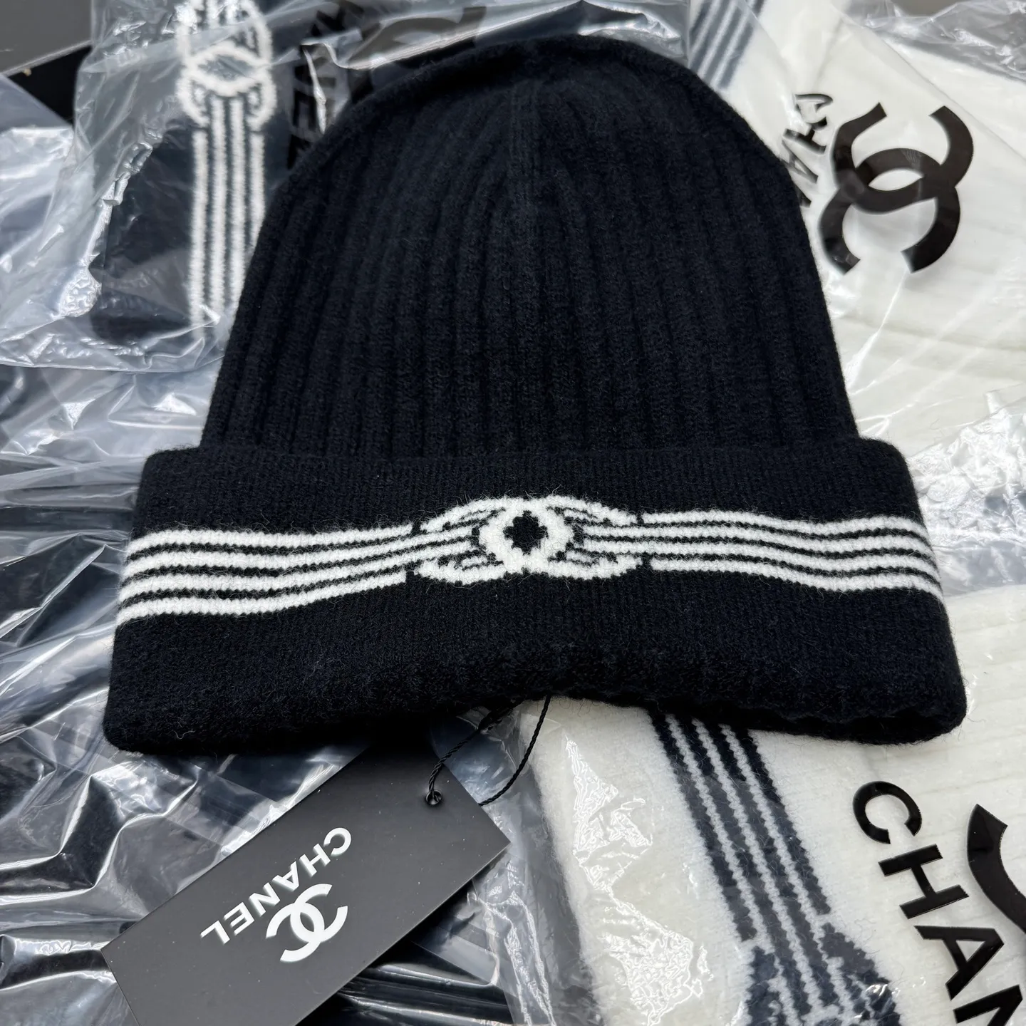 05 High version Chanel cold hat woolen hat