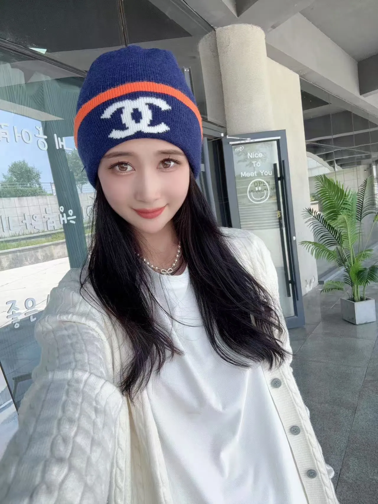05 High version Chanel cold hat woolen hat