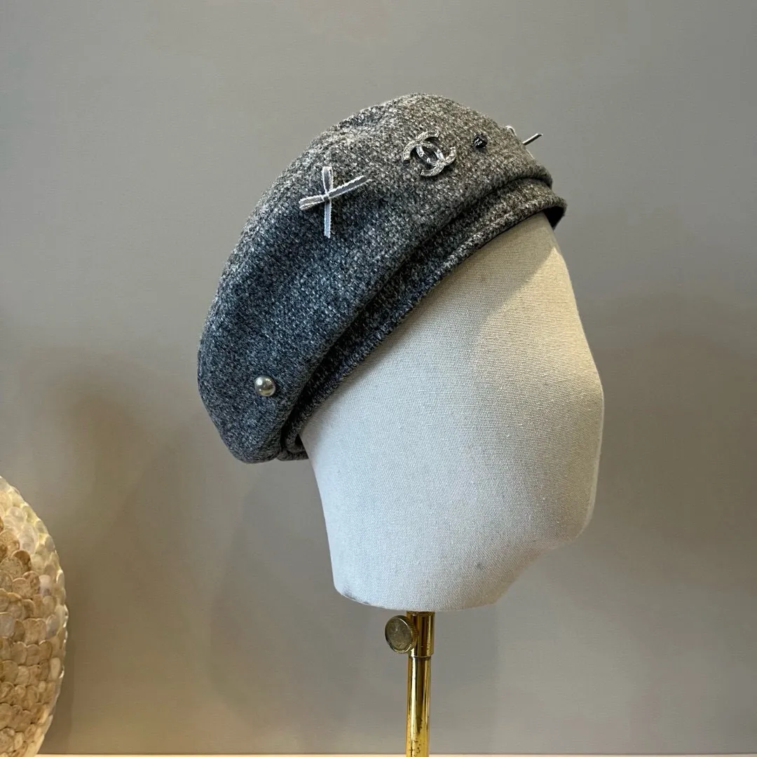 💰110¥ Chanel new beret, spring and summer style, head circumference 57cm