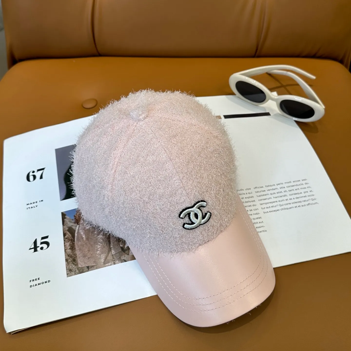 P76💛 Comes with dust bag [CHANEL Chanel] New autumn and winter small fragrance style baseball cap🧢, the big brand model is super easy to match, one that you can wear with your eyes closed