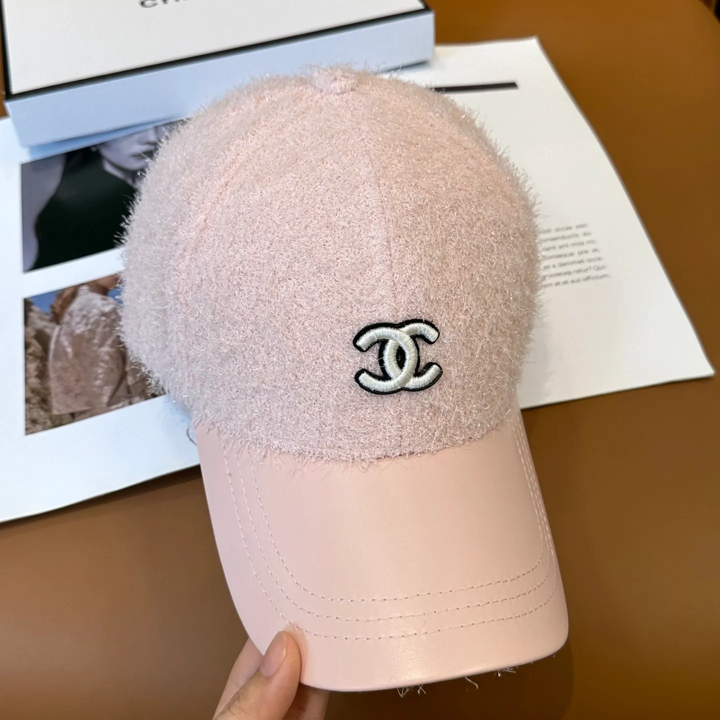 P76💛 Comes with dust bag [CHANEL Chanel] New autumn and winter small fragrance style baseball cap🧢, the big brand model is super easy to match, one that you can wear with your eyes closed