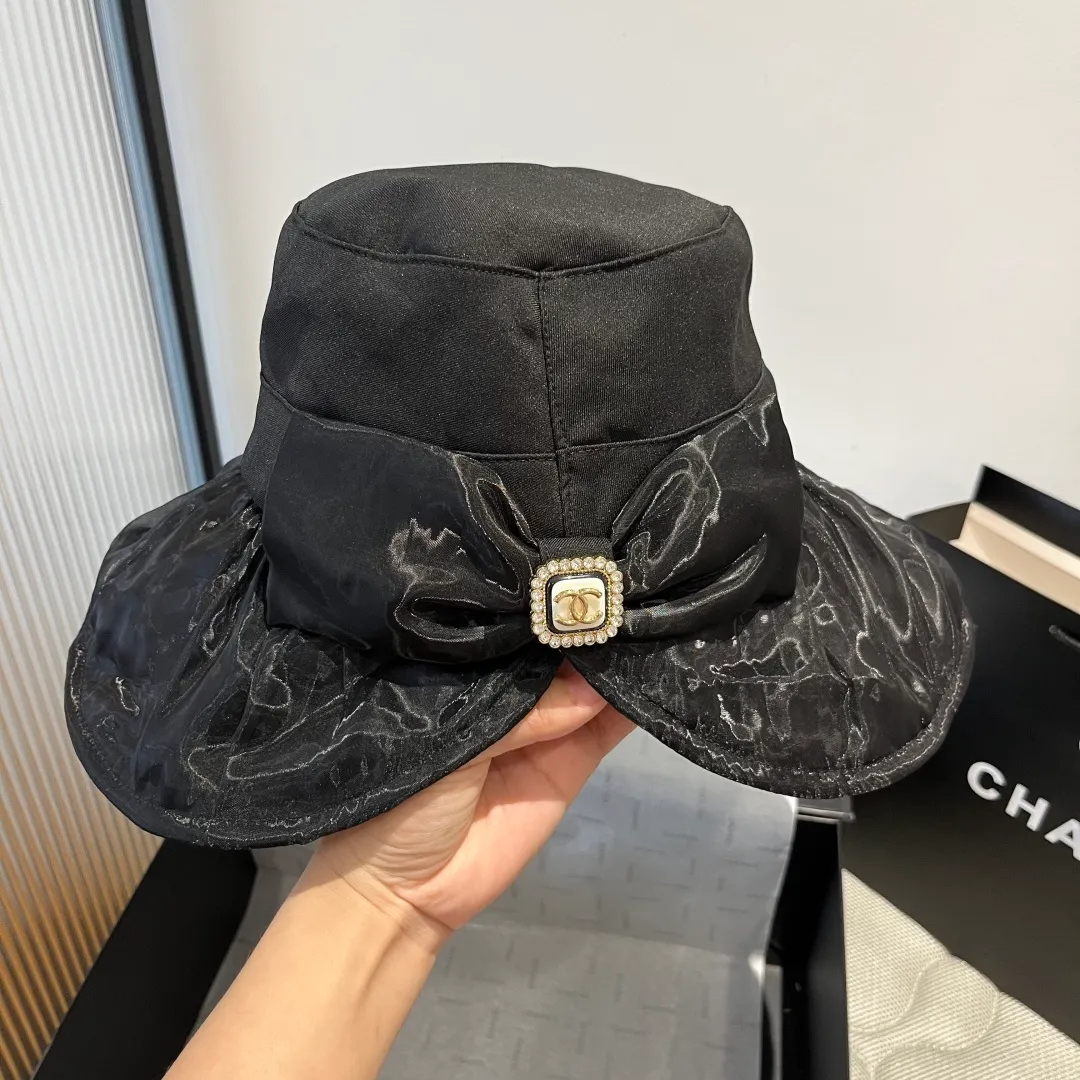 💰100¥ Chanel original bucket hat, advanced customization, 2025 new style, head circumference 57cm