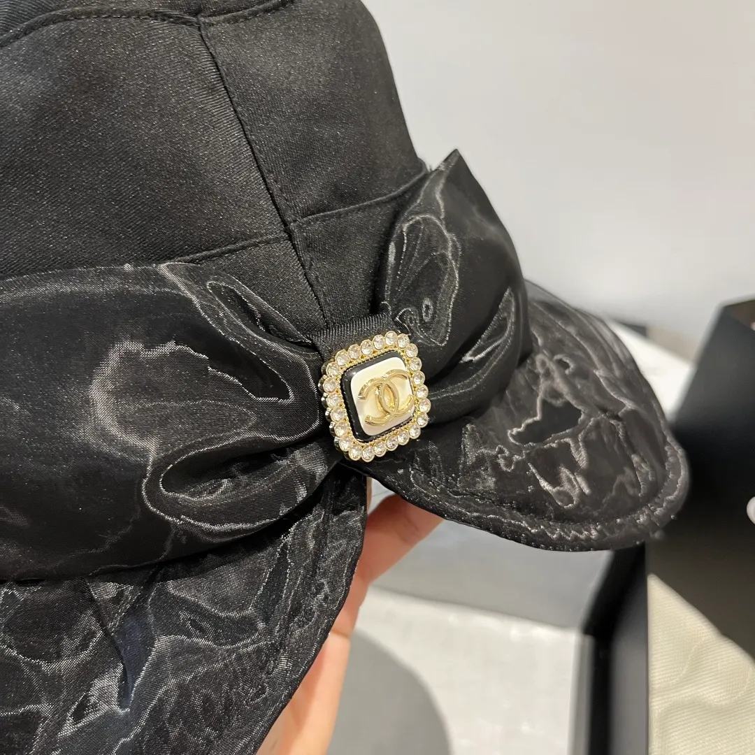 💰100¥ Chanel original bucket hat, advanced customization, 2025 new style, head circumference 57cm