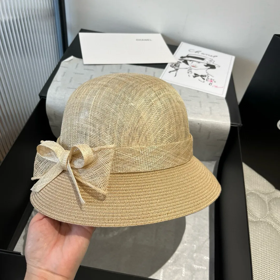 💰220¥ Chanel linen hat, high-end basin hat, head circumference 57cm