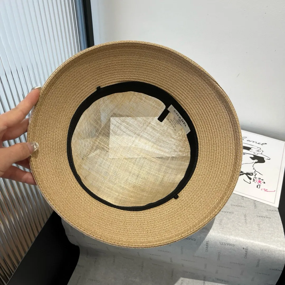 💰220¥ Chanel linen hat, high-end basin hat, head circumference 57cm