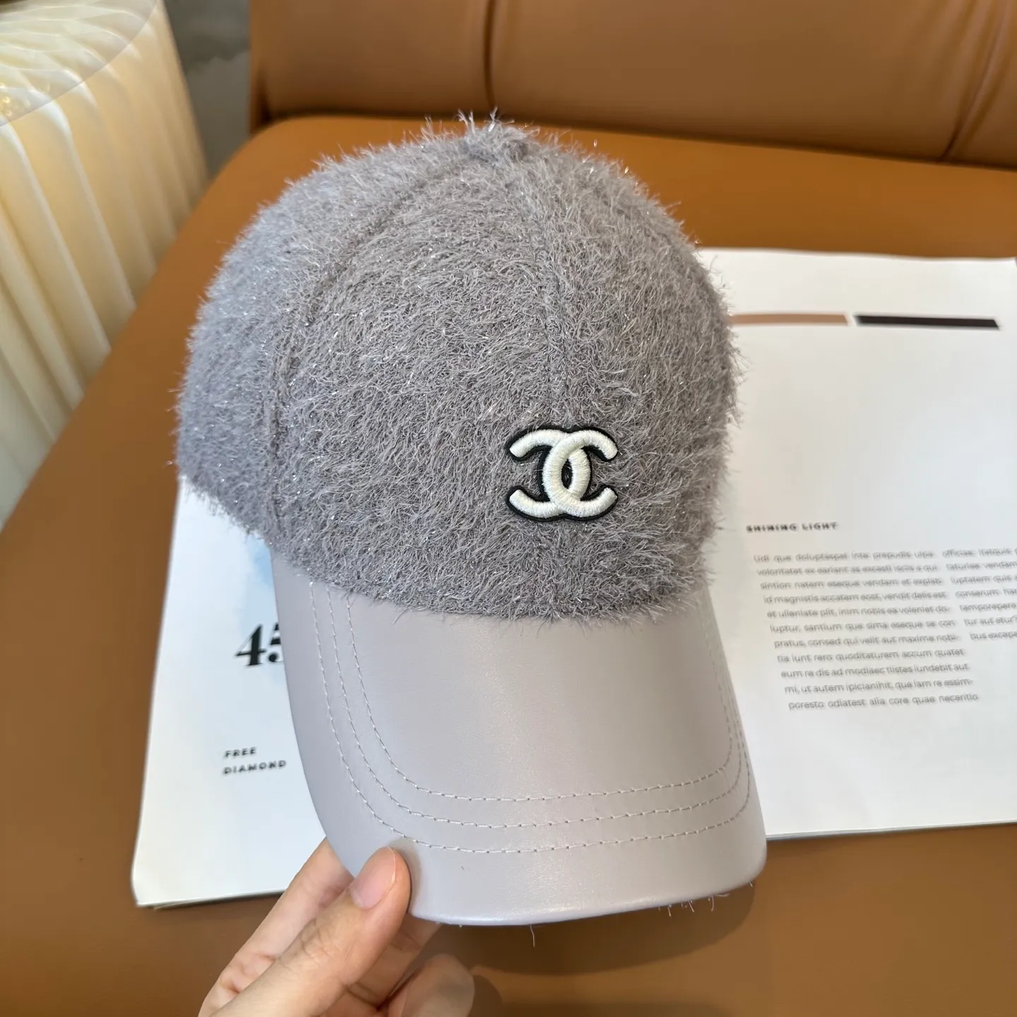 P66💛 Comes with dust bag [CHANEL Chanel] New autumn and winter small fragrance style baseball cap🧢, the big brand model is super easy to match, one that you can wear with your eyes closed