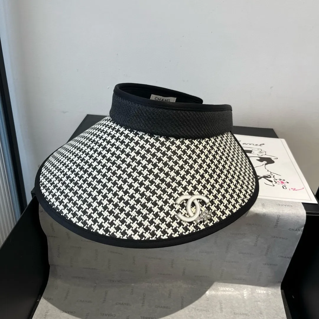 💰110¥ Chanel empty top sun hat