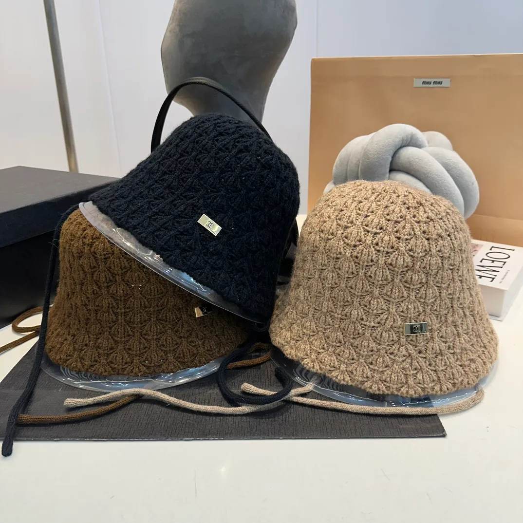 P66 Chanel Chanel 2024 new autumn and winter small fragrance style bucket hat bucket hat ~ simple and elegant, popular online style