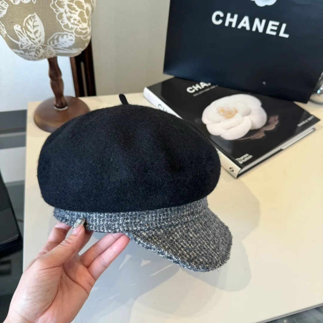 💰110¥ Chanel Chanel new duck tongue military cap, advanced customization, head circumference 57cm
