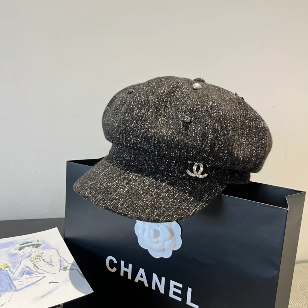 🉐170¥ Chanel new duck bill military cap, advanced customization, head circumference 57cm