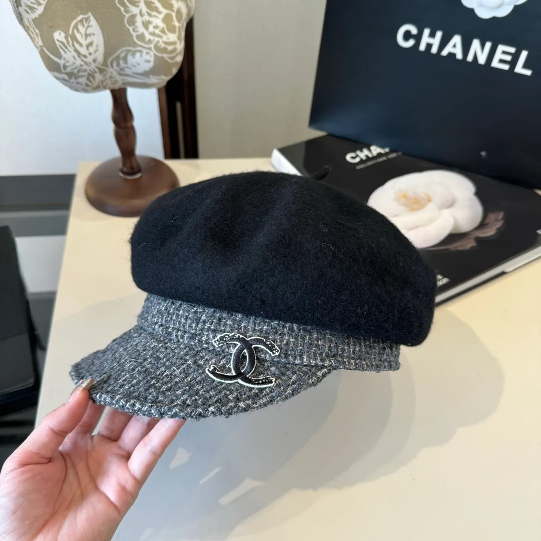 💰110¥ Chanel Chanel new duck tongue military cap, advanced customization, head circumference 57cm
