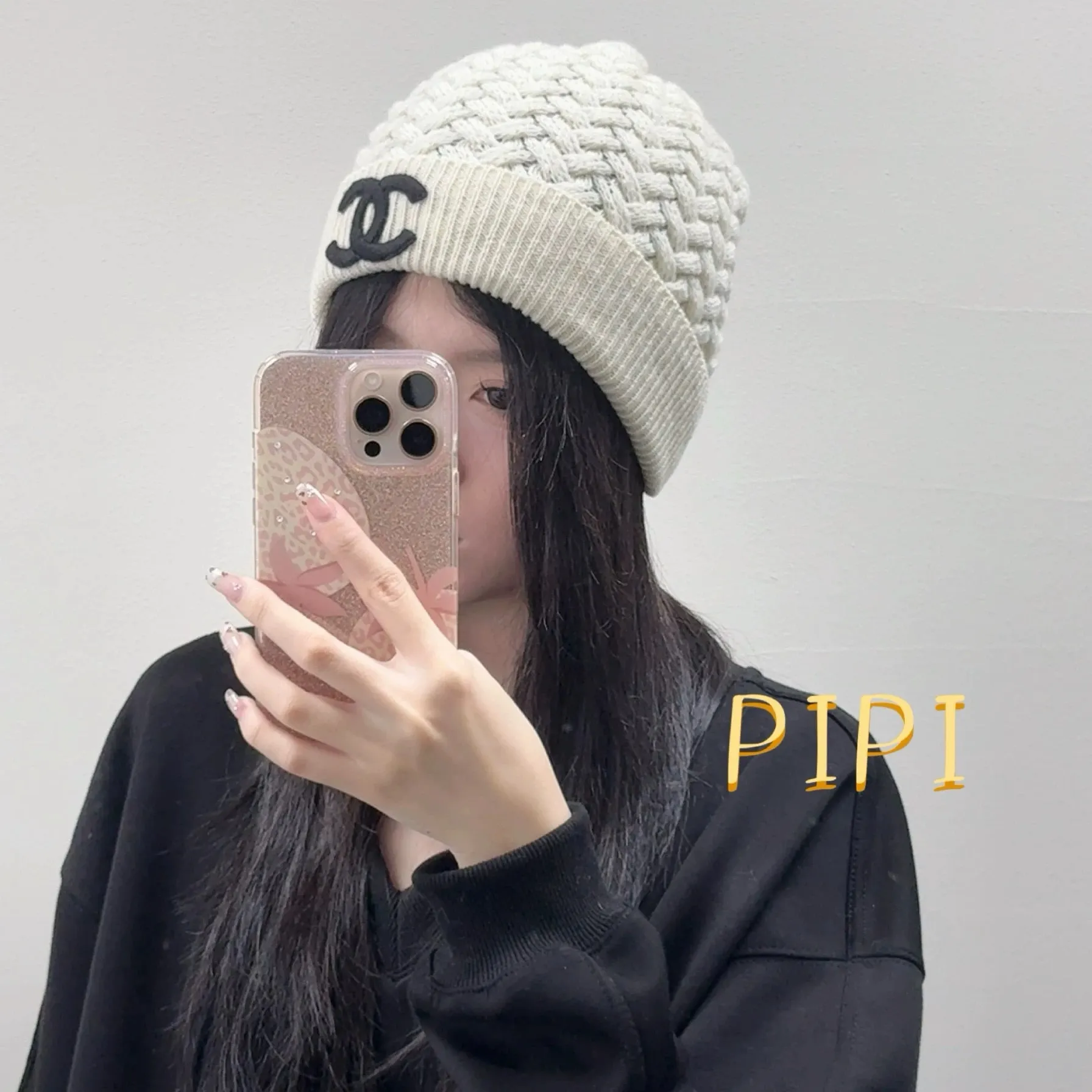 05 High version Chanel cold hat woolen hat