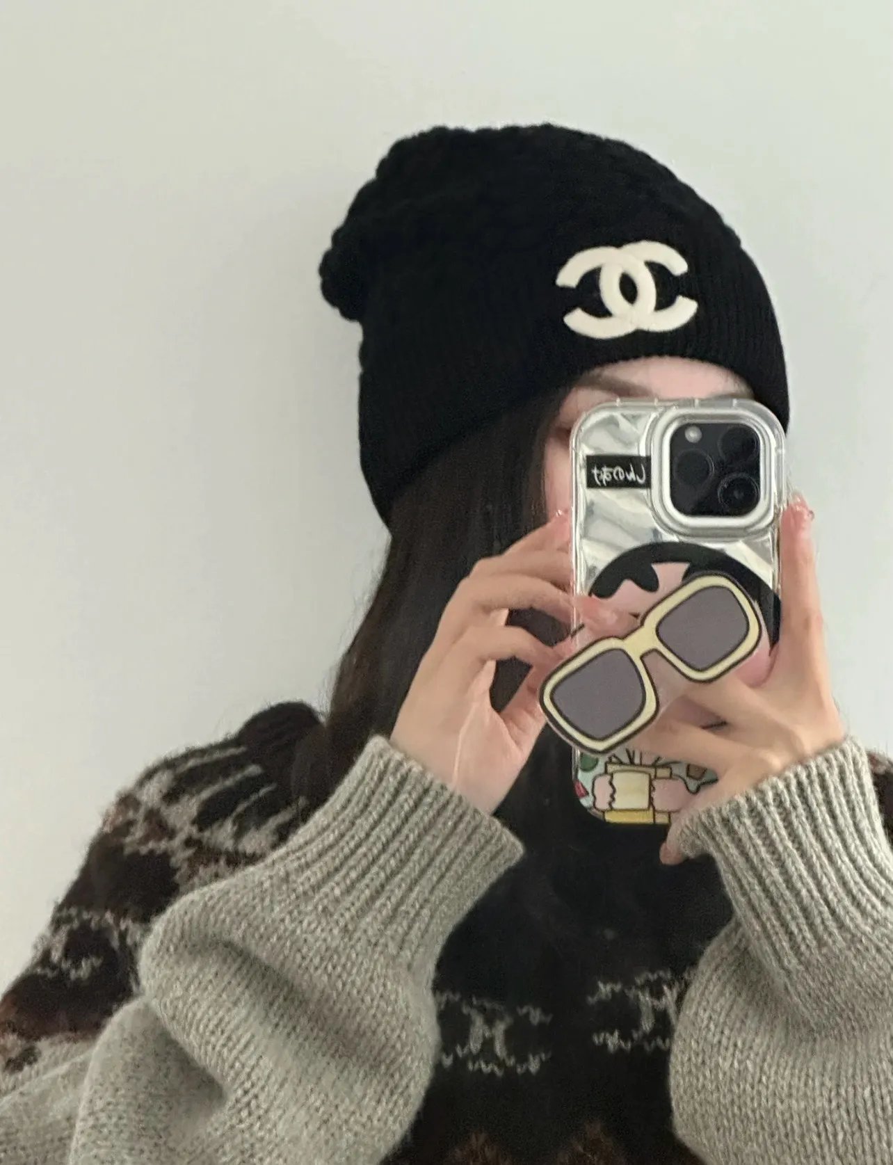 05 High version Chanel cold hat woolen hat