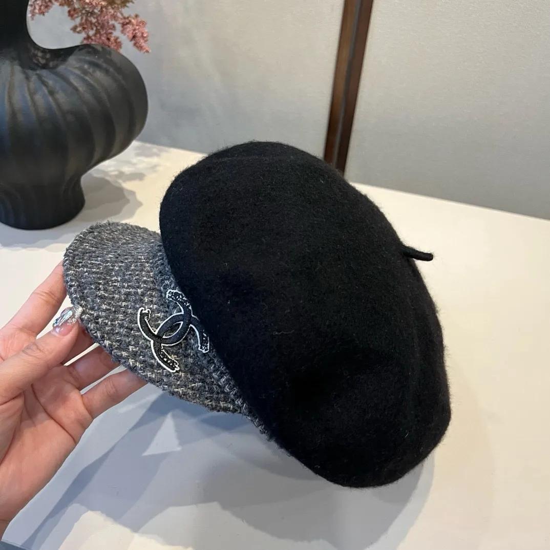 💰110¥ Chanel Chanel new duck tongue military cap, advanced customization, head circumference 57cm