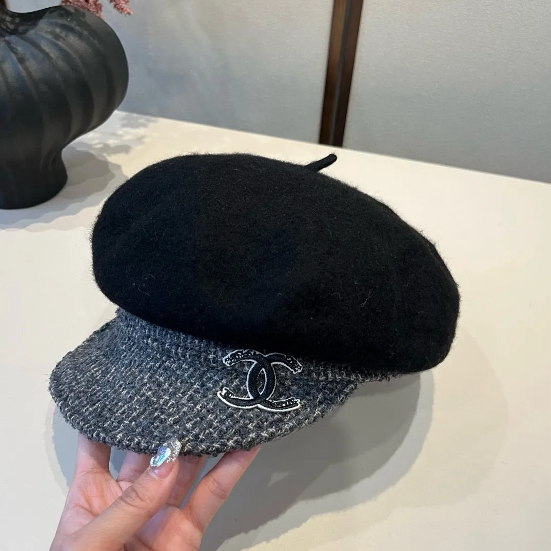 💰110¥ Chanel Chanel new duck tongue military cap, advanced customization, head circumference 57cm