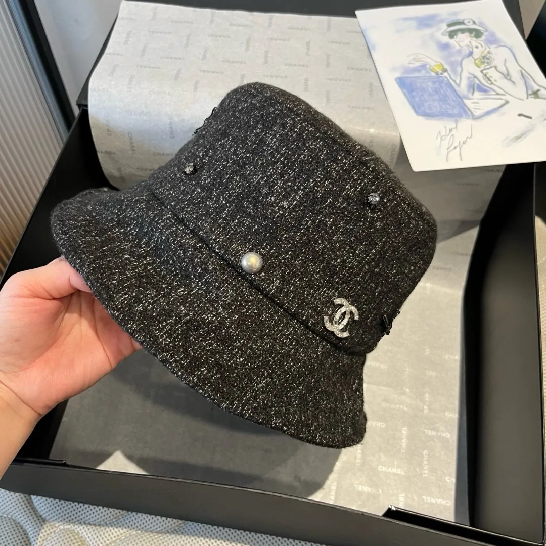 💰120¥ Chanel new bucket hat, head circumference 57cm