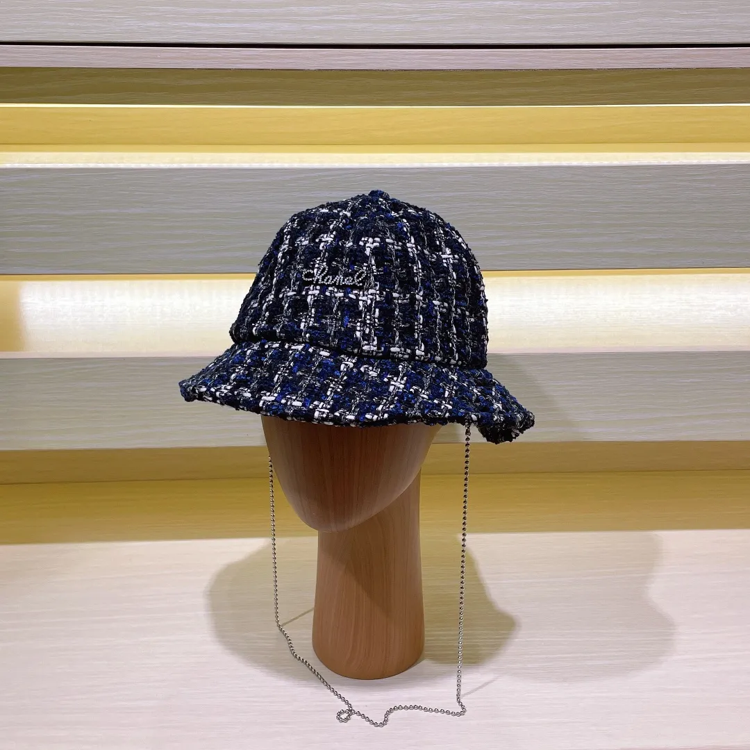 P70 Chanel Chanel 2023 autumn and winter new lady style fisherman hat, foldable, easy to carry when traveling, head circumference 57cm