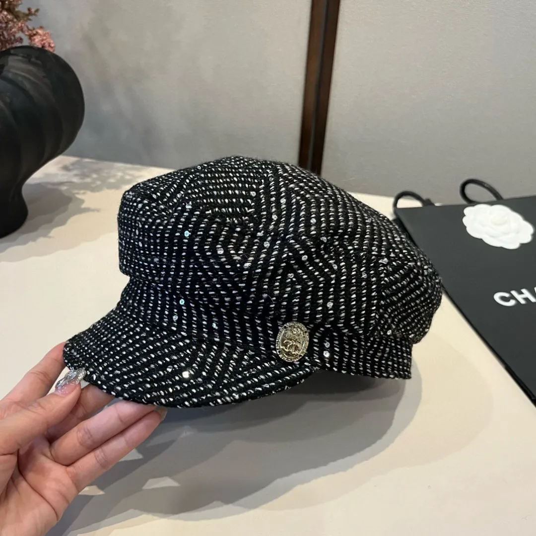 🉐170¥ Chanel new duck-bill military cap, advanced customization, head circumference 57cm