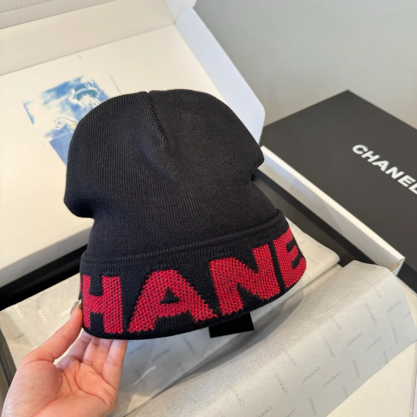 💰70¥ Chanel knitted beanie