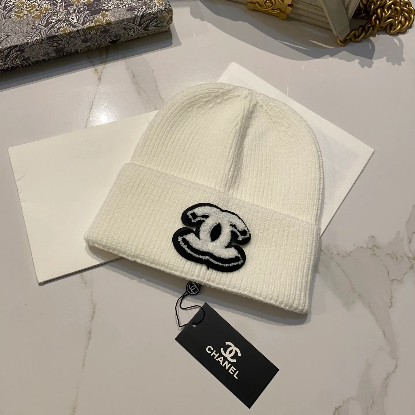 Chanel Chanel knitted hat