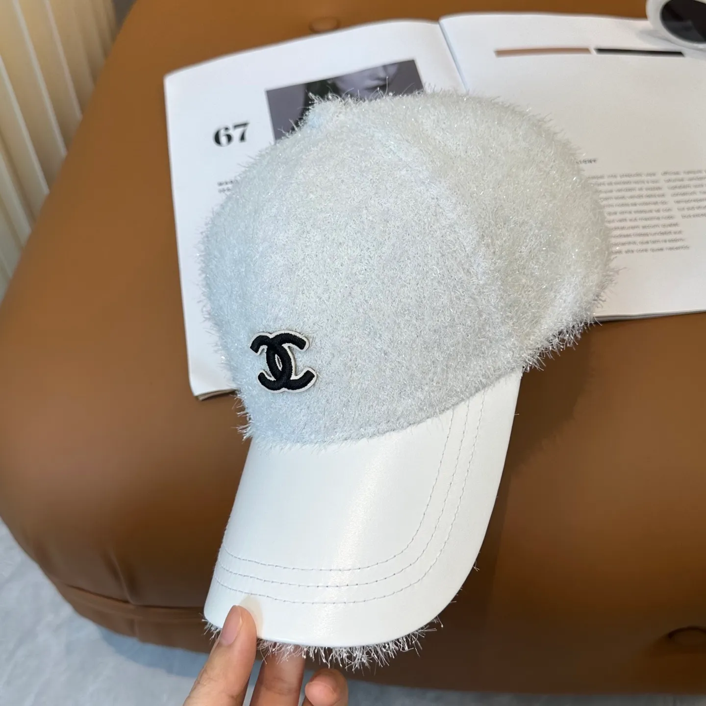 P60💛 Comes with dust bag [CHANEL Chanel] New autumn and winter small fragrance style baseball cap🧢, the big brand model is super easy to match, one that you can wear with your eyes closed