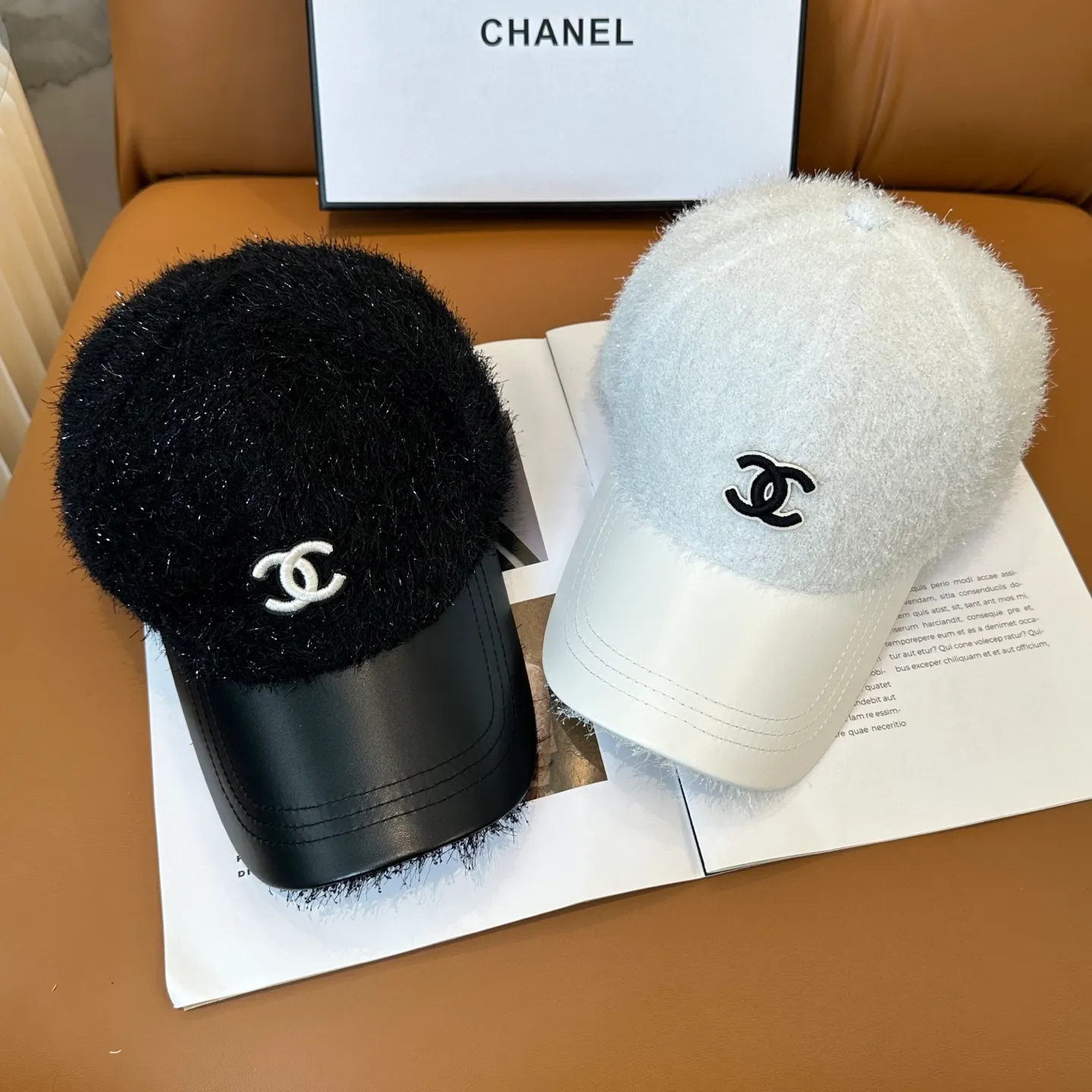 P60💛 Comes with dust bag [CHANEL Chanel] New autumn and winter small fragrance style baseball cap🧢, the big brand model is super easy to match, one that you can wear with your eyes closed