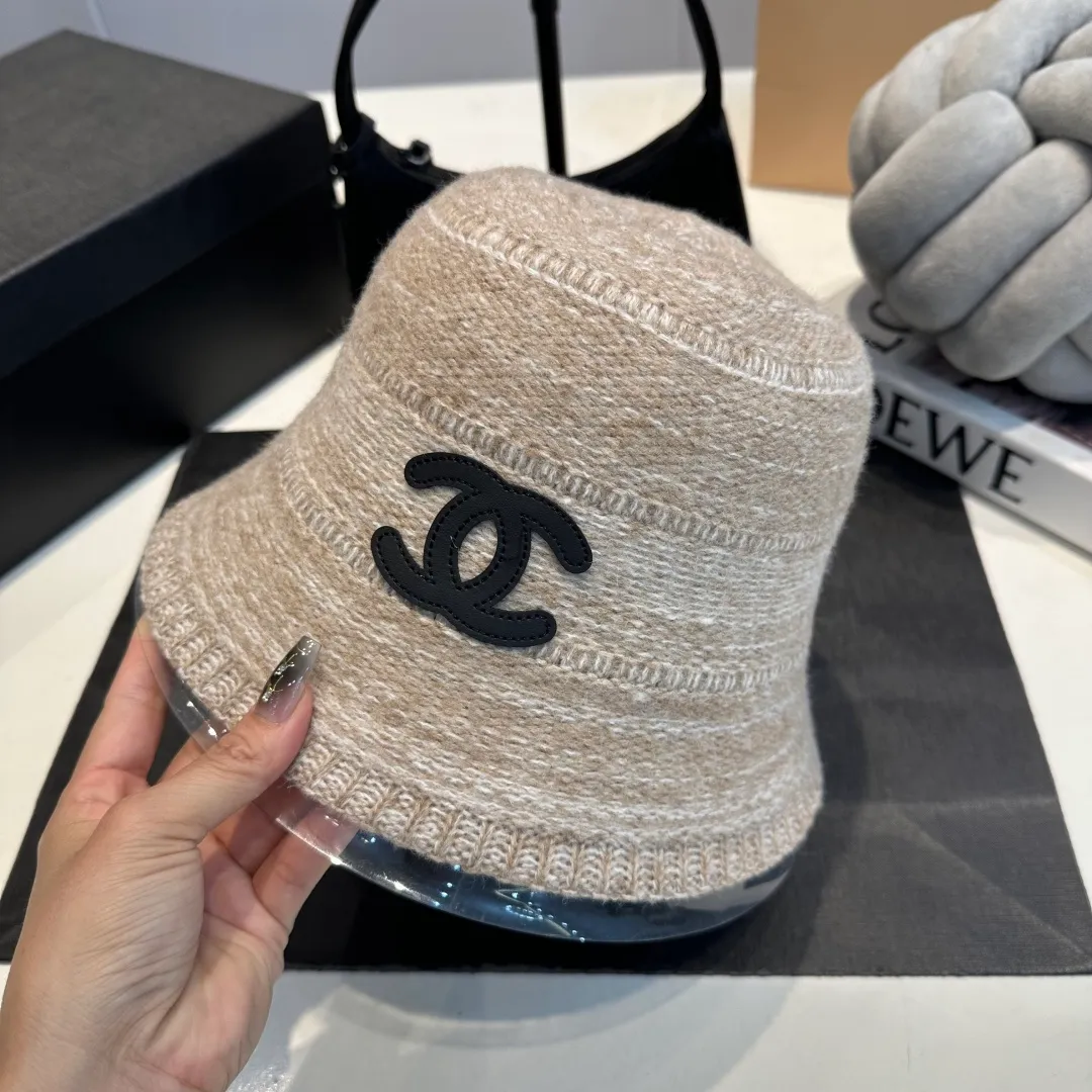 P60 CHANEL Chanel 2025 autumn and winter new style wool cashmere bucket hat, 🔆Quality goddess style ~ a must-have for going out on the street