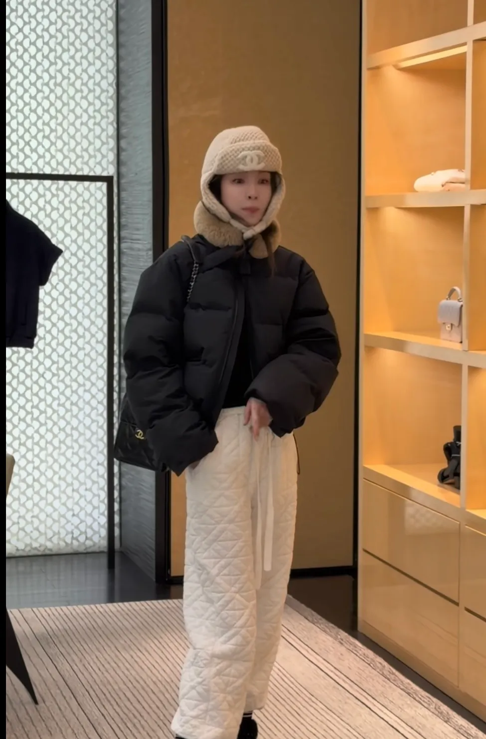 Chanel Mrs. Chen Paris same style Lei Feng hat