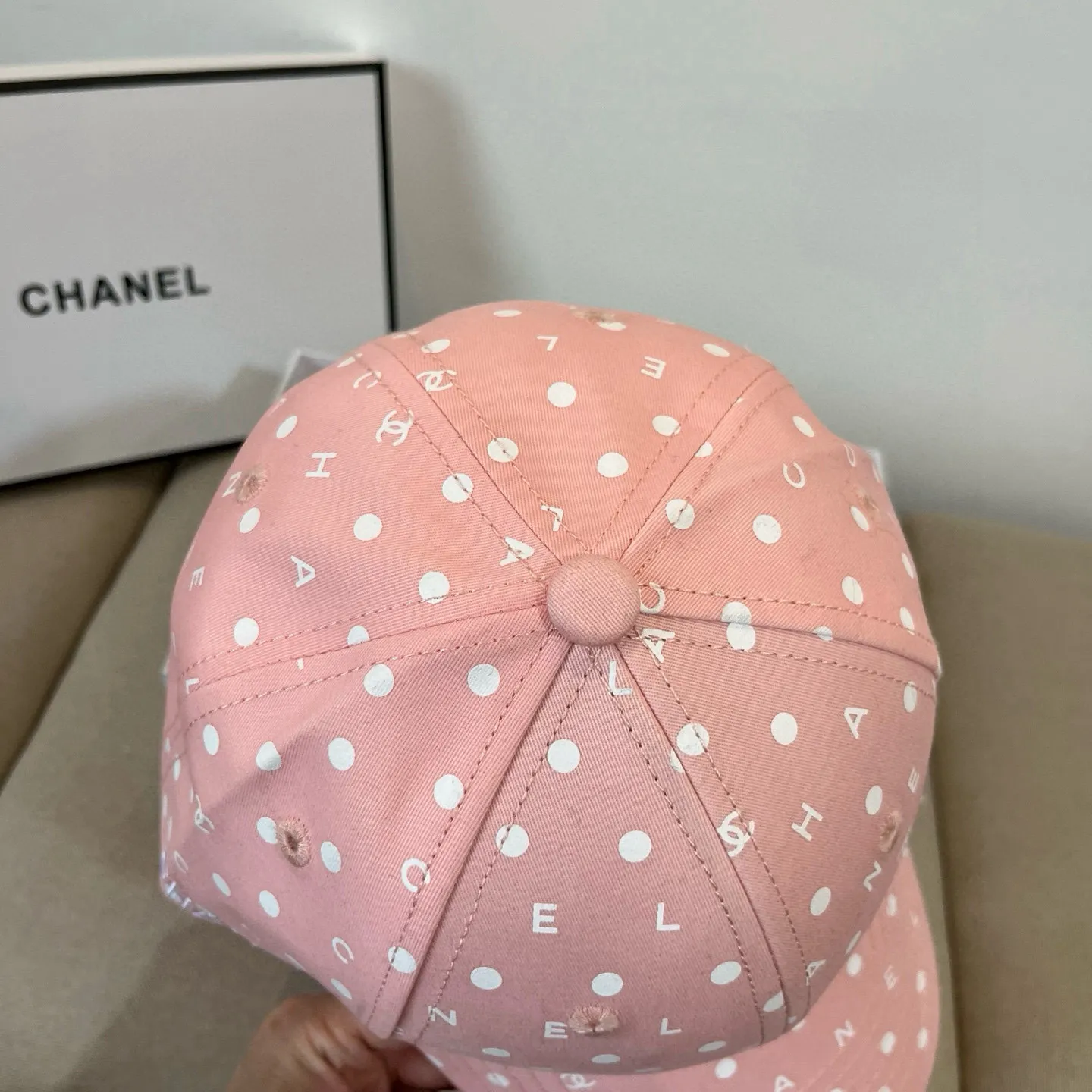 P66 CHANEL Chanel 2025 new small fragrance style big-name baseball cap, counter classic style, unisex, head circumference 57, four colors available