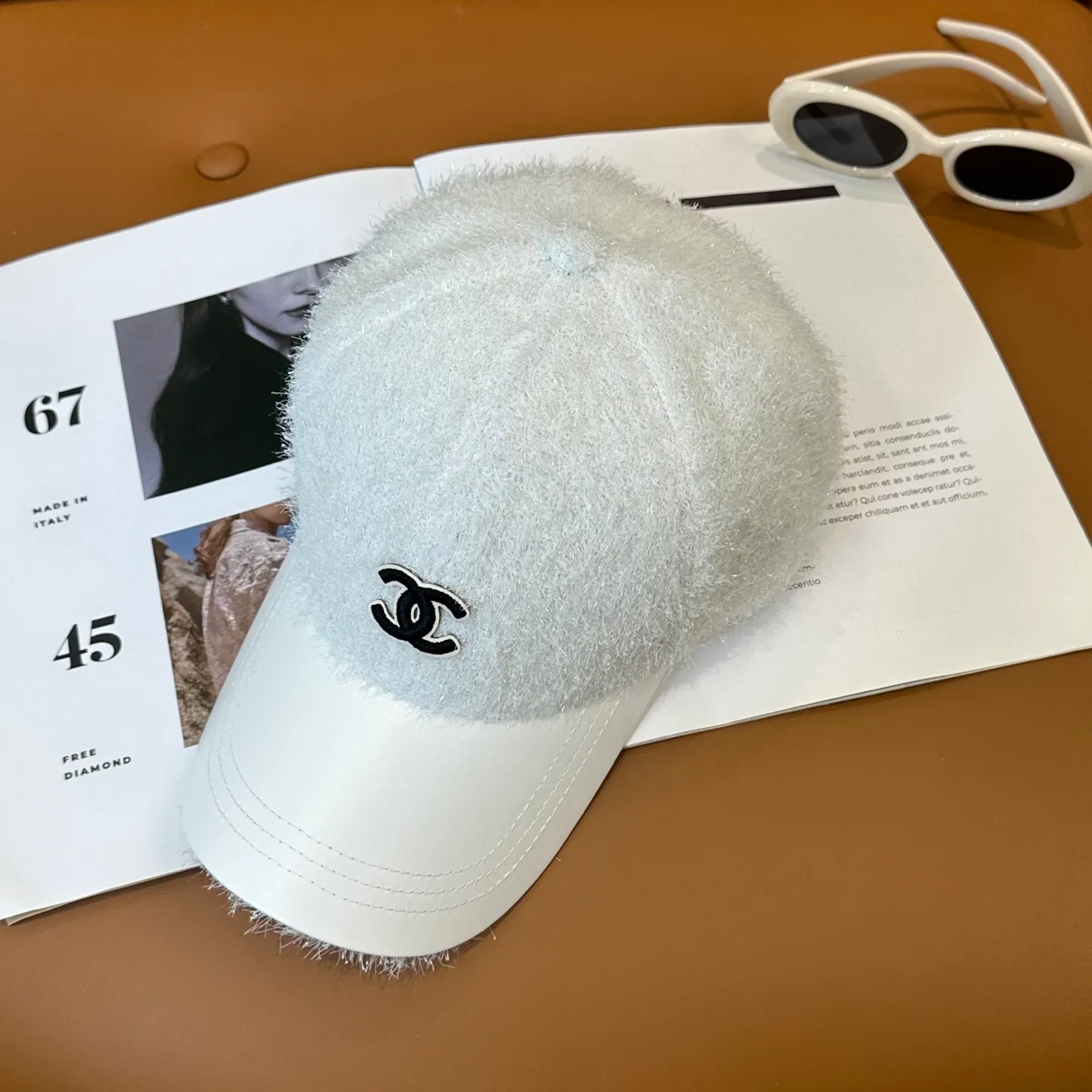 P76💛 Comes with dust bag [CHANEL Chanel] New autumn and winter small fragrance style baseball cap🧢, the big brand model is super easy to match, one that you can wear with your eyes closed