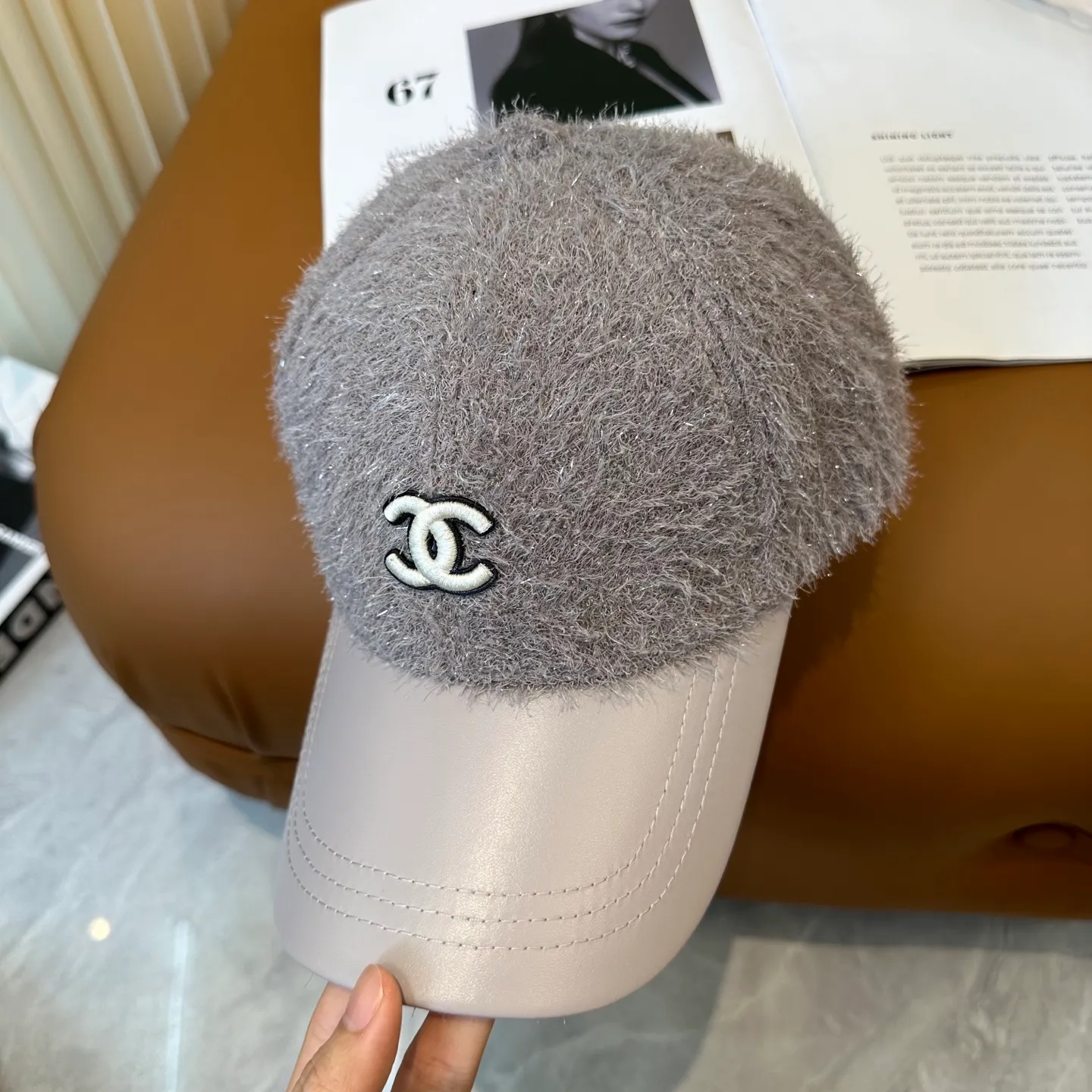 P60💛 Comes with dust bag [CHANEL Chanel] New autumn and winter small fragrance style baseball cap🧢, the big brand model is super easy to match, one that you can wear with your eyes closed
