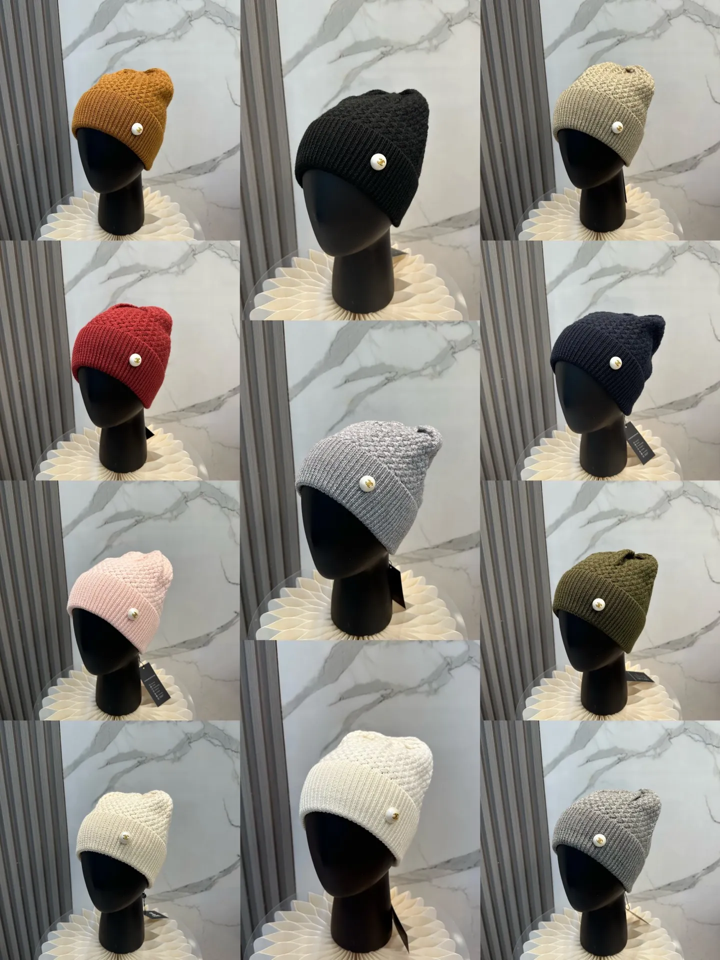 P70 Chanel official website quality Chanel autumn and winter fashion blogger recommended knitted hat, which hides a quiet sense of luxury. Every line is neat and generous, simple but not simple, generous and stylish. Every detail shows high-end taste, and the sense of fashion becomes more and more intriguing in the restraint.