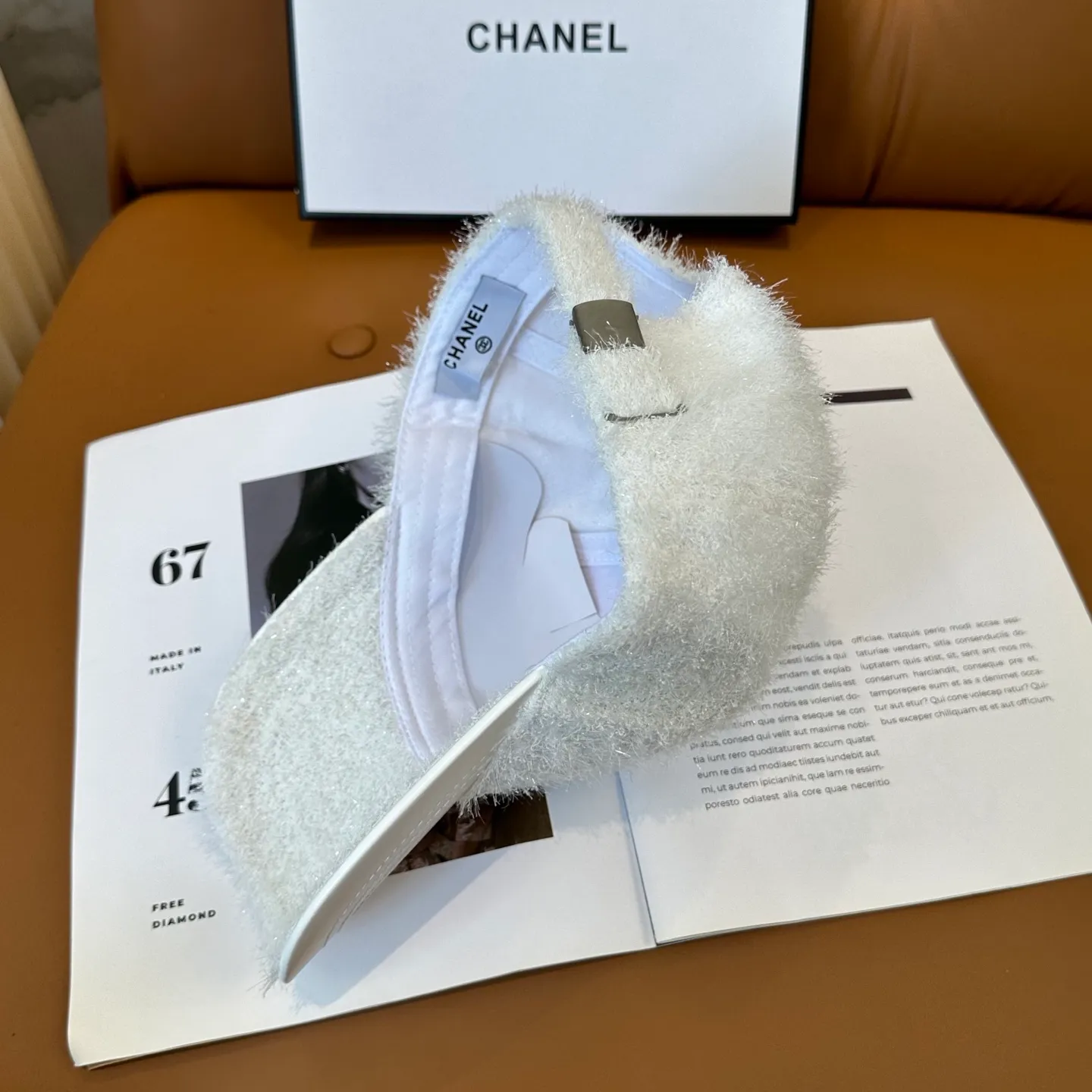 P60💛 Comes with dust bag [CHANEL Chanel] New autumn and winter small fragrance style baseball cap🧢, the big brand model is super easy to match, one that you can wear with your eyes closed