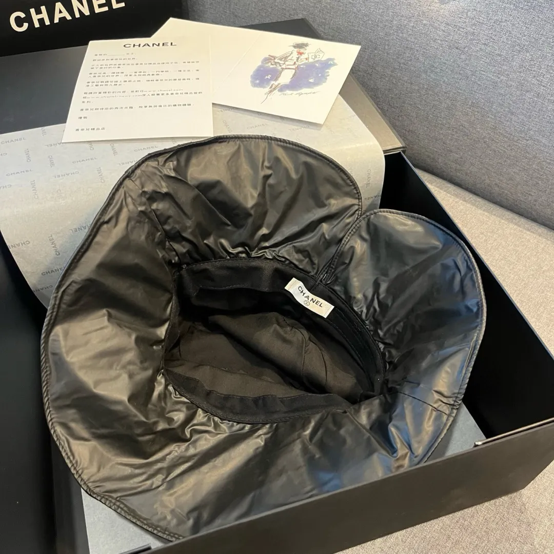 💰120¥ Chanel new ruffled sun hat, UV-proof lining, head circumference 57cm